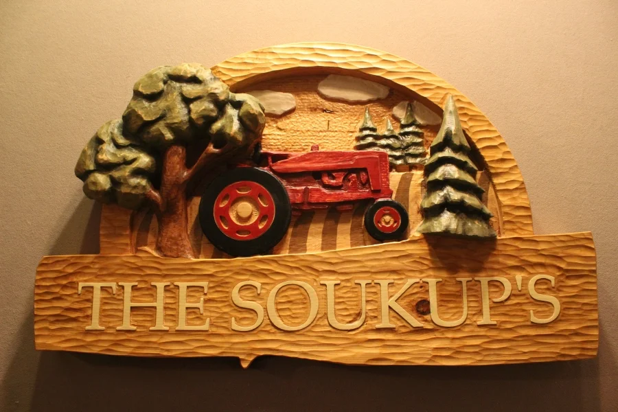 Custom Farm Signs, Tractor Signs by Lazy River Studio