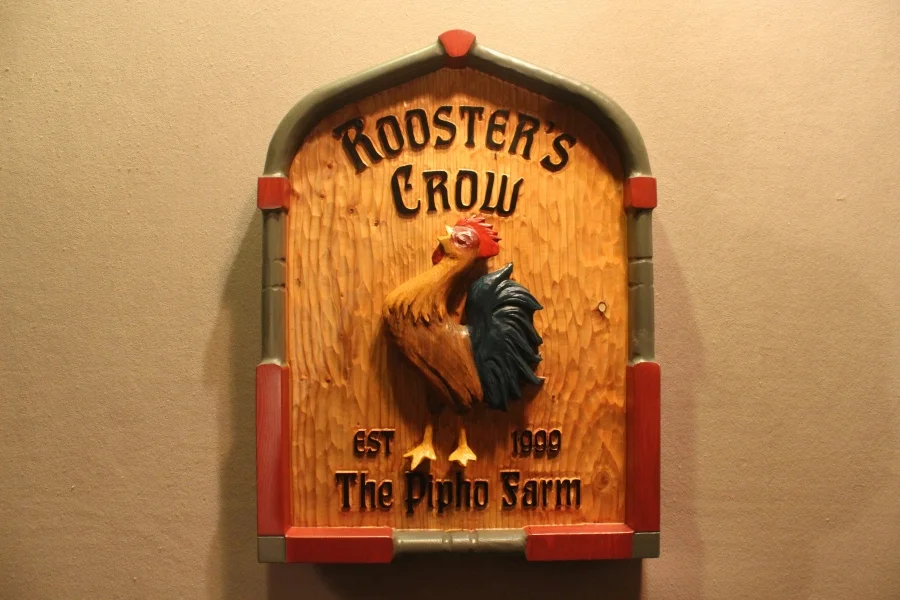 Rooster signs, farm signs, country signs, home signs, cottage signs and more