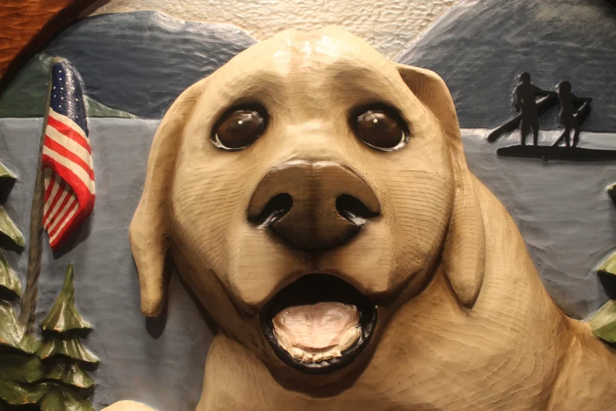 Dog Carving