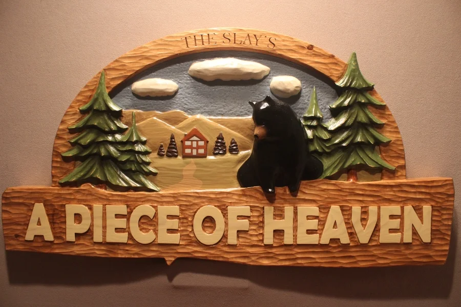 Cabin signs by Lazy River Studio