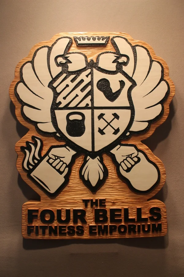 Business signs by Lazy River Studio