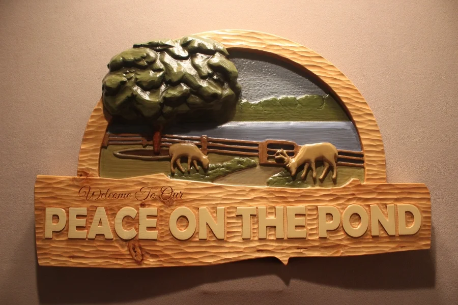 Lake house signs by Lazy River Studio