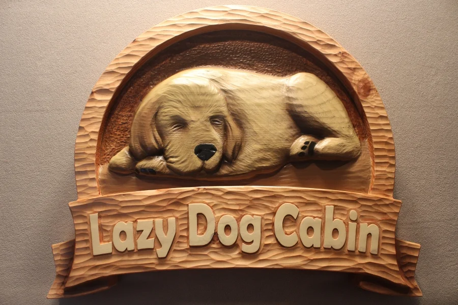 Dog and Puppy Signs by Lazy River Studio
