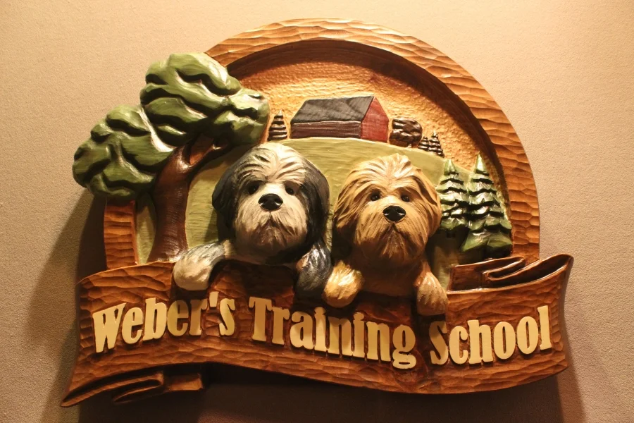 Custom Dog Signs by Lazy River Studio