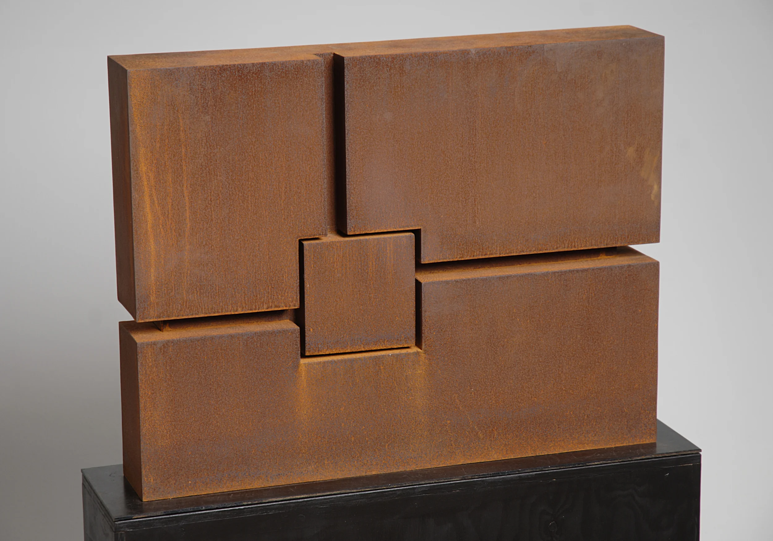 ERDE UND HIMMEL 2009 CORTEN STAHL 62 X 80 X 13CM