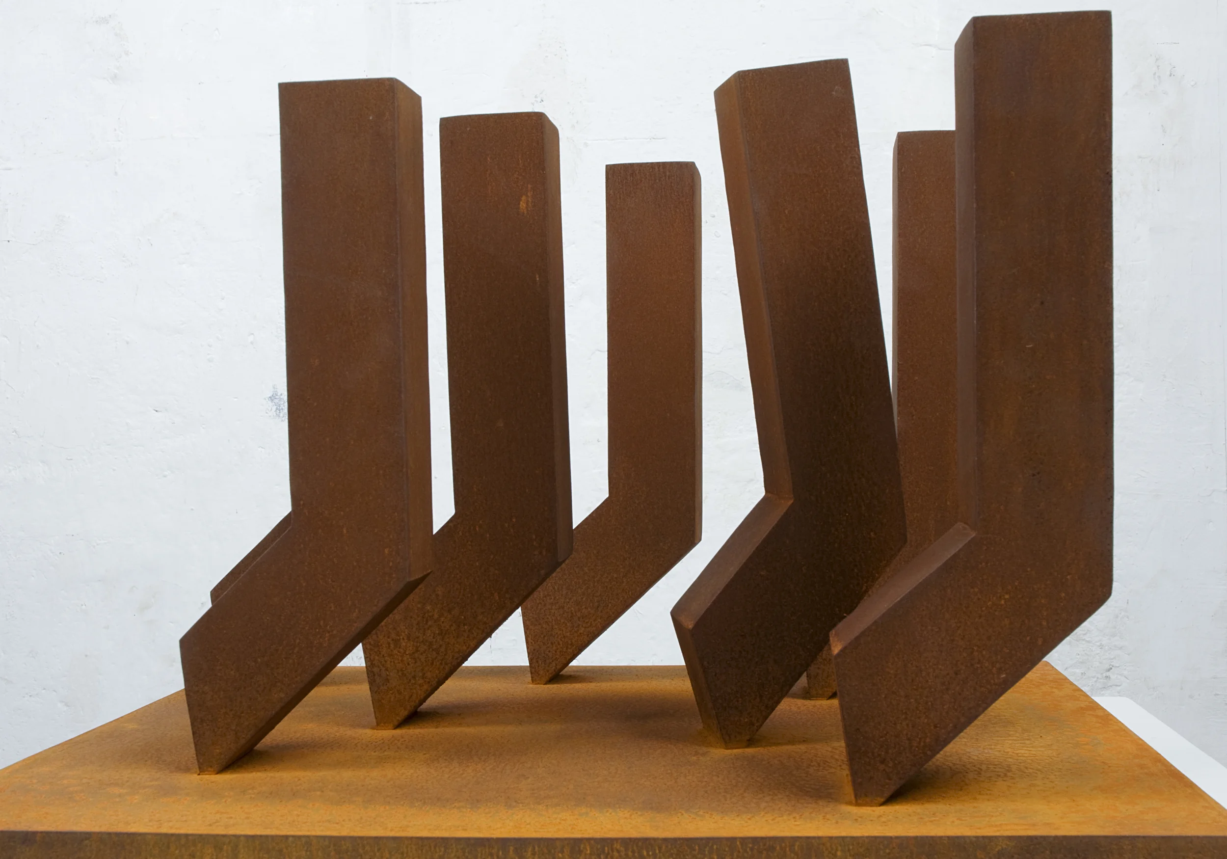 MUT DER FREIHEIT 2011 CORTEN STAHL 33 X 40 X 50CM