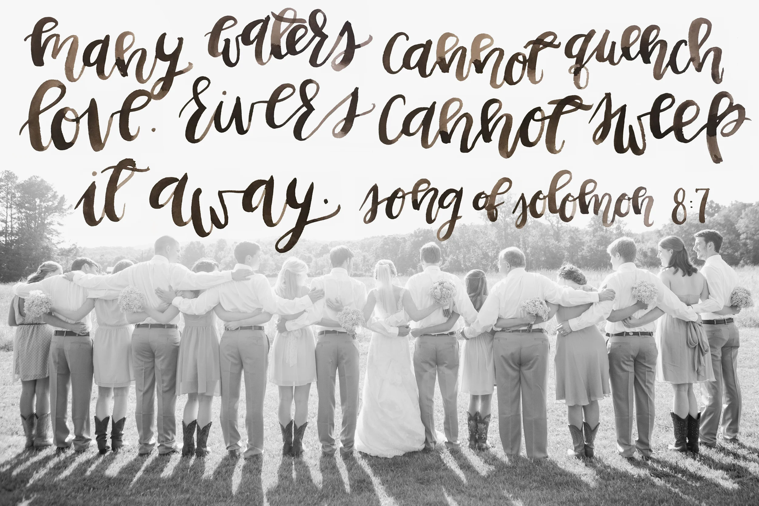 Photo by Rebecca Long Photography // Lettering by Alex Fly