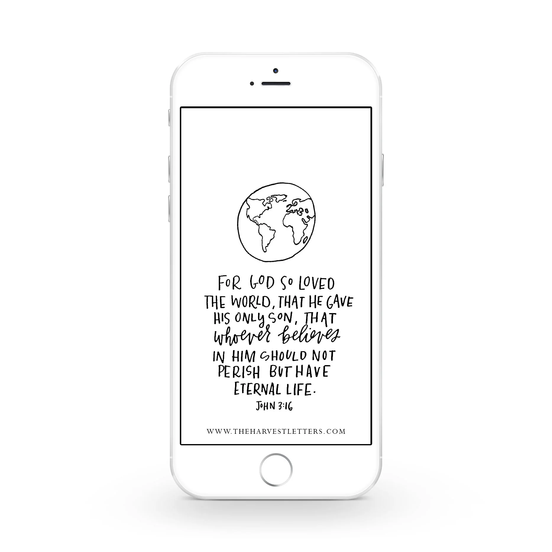 John 3:16 Lock Screen