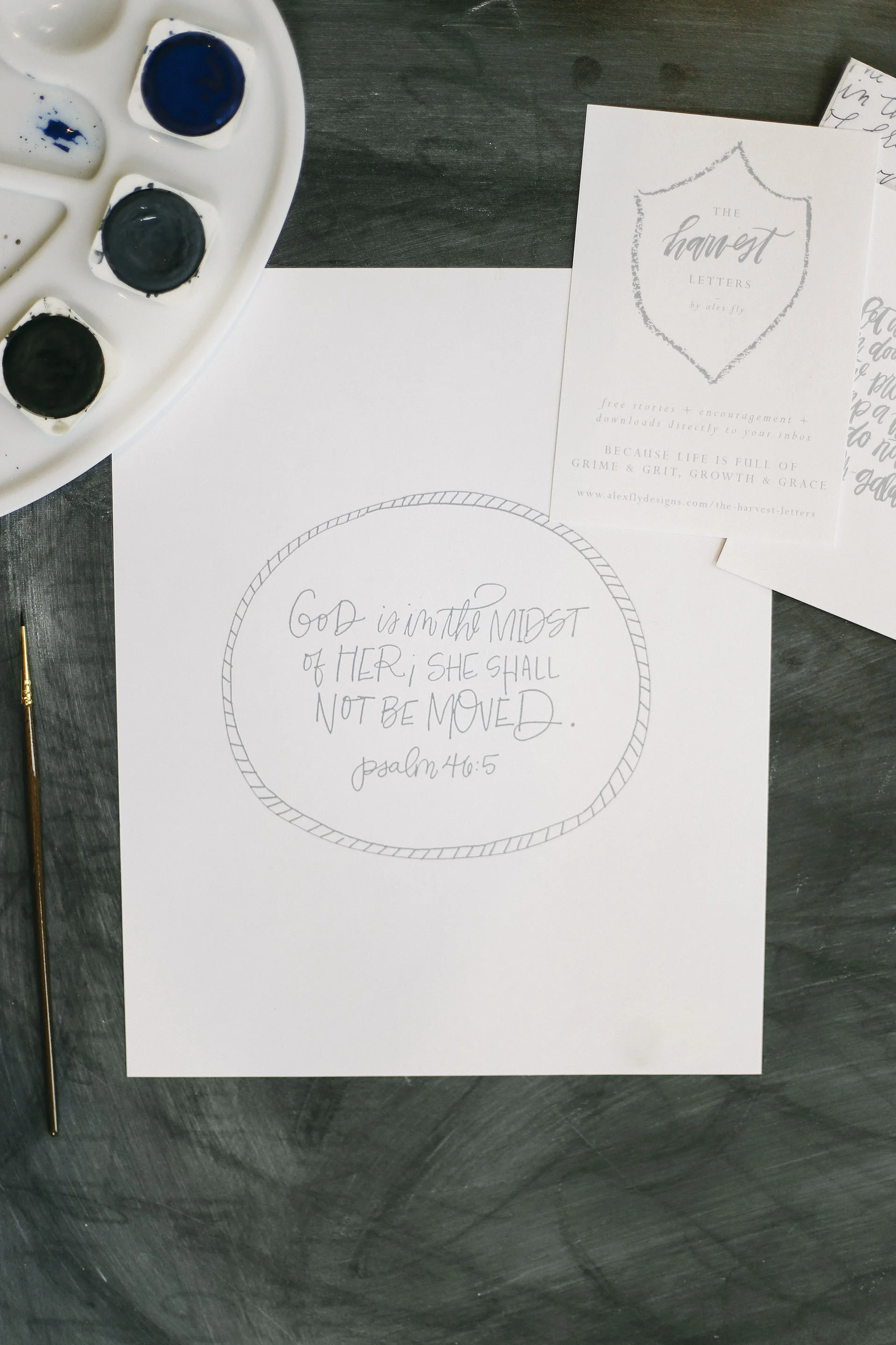 She Shall Not Be Moved Printable