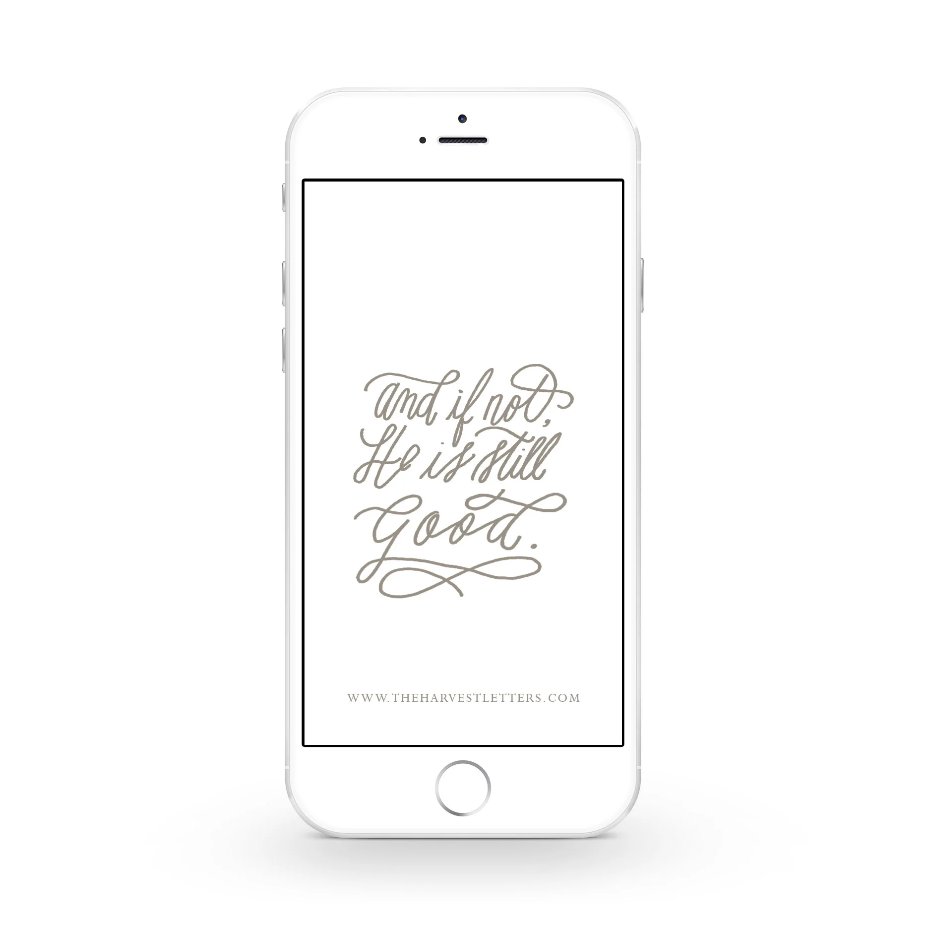 And if not, He is still good.