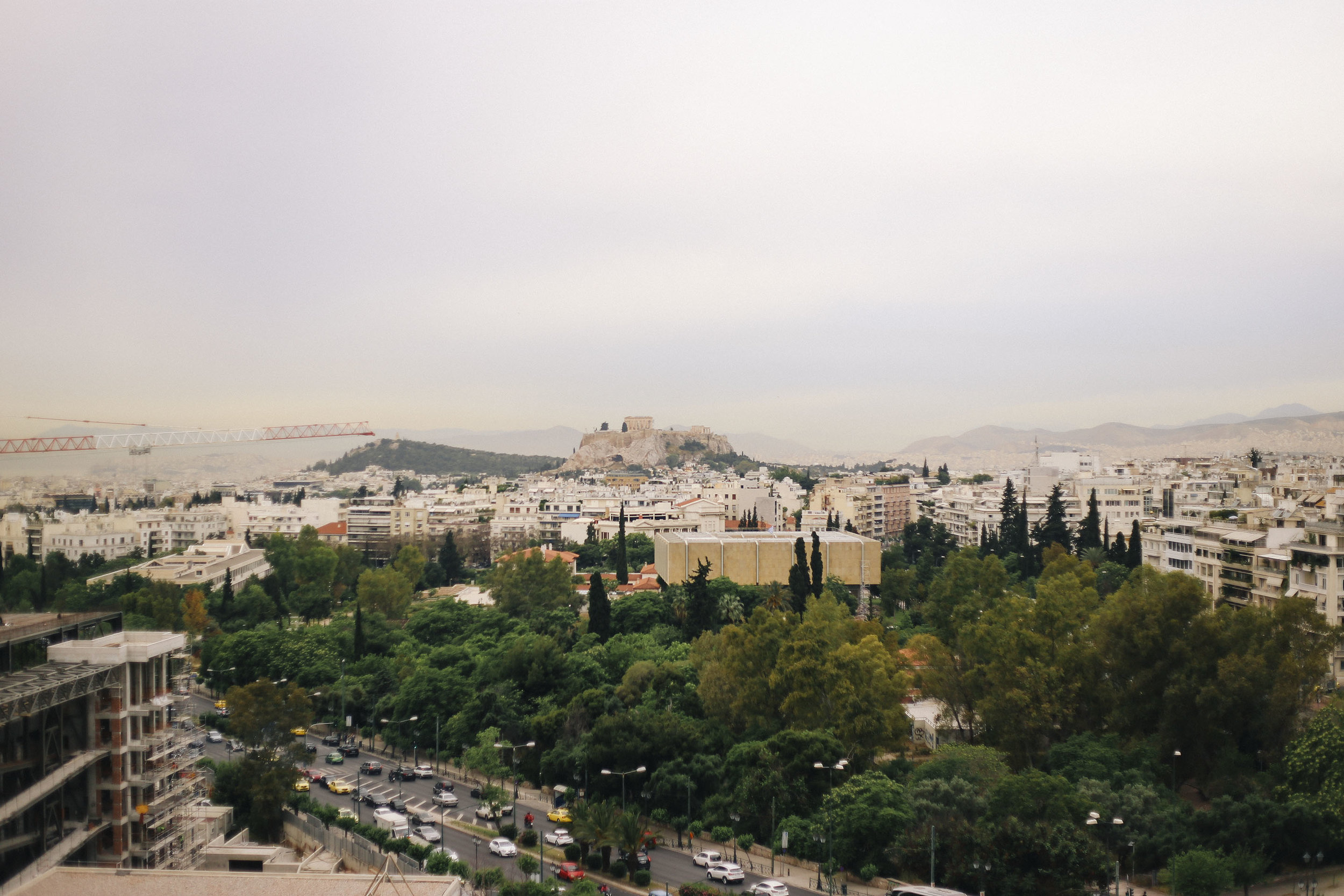  Athens (view from our hotel) 