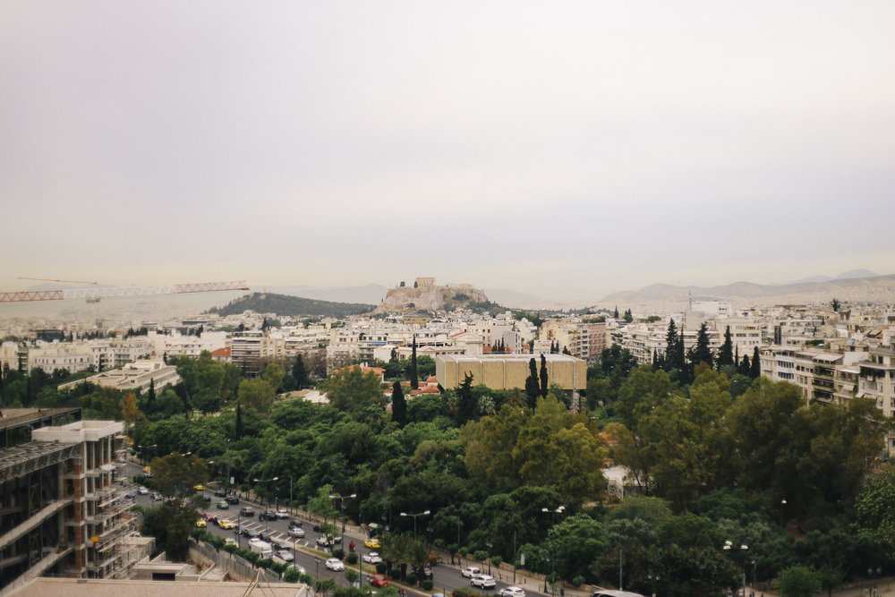  Athens (view from our hotel) 