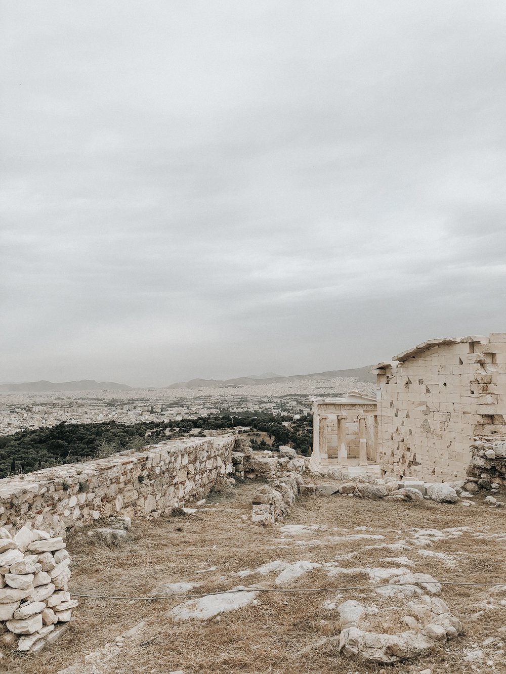  at the Acropolis (part of the Temple of Nike) 