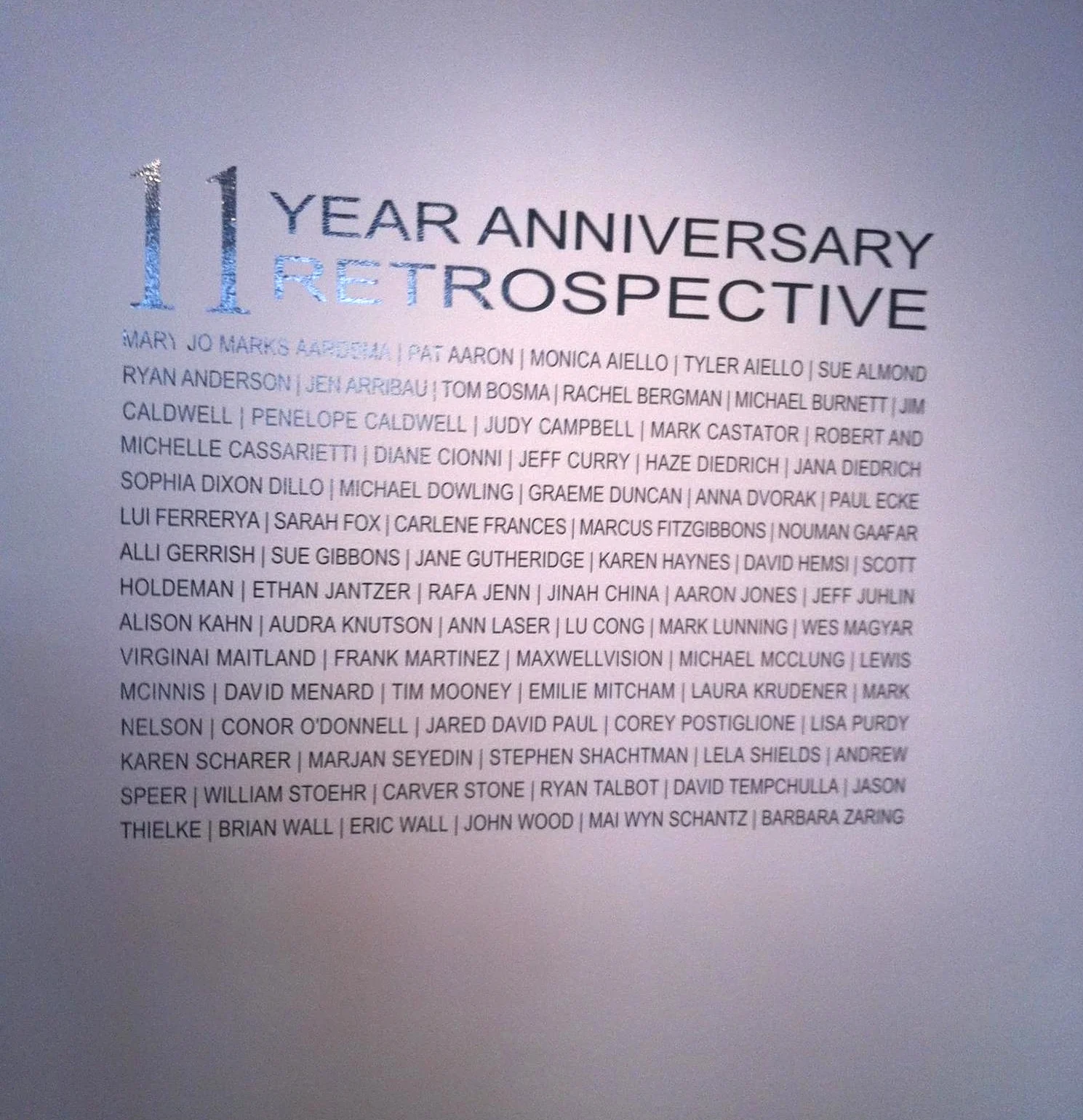 Featured Show at SPACE