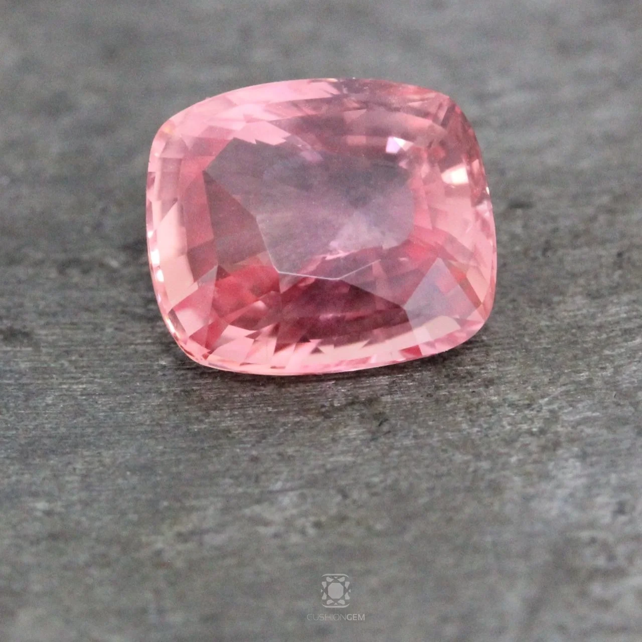 2.85 Cushion Un-Heated Sri-Lankan Padparadscha Sapphire