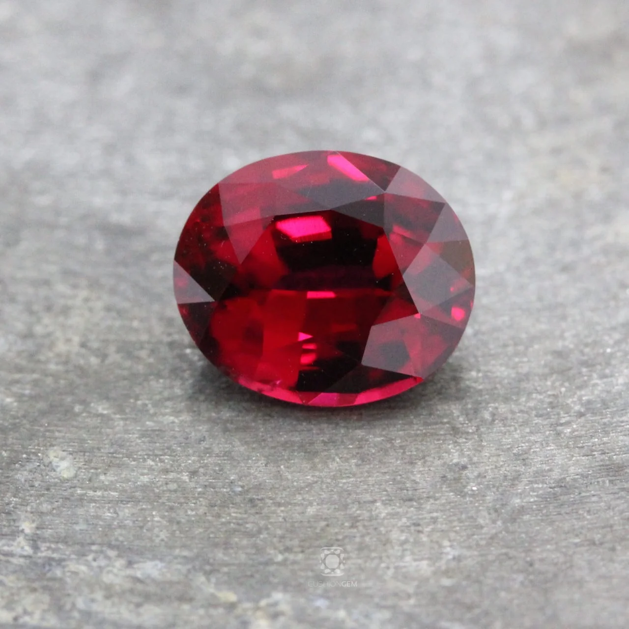 1.50 Oval Un-heated Ruby