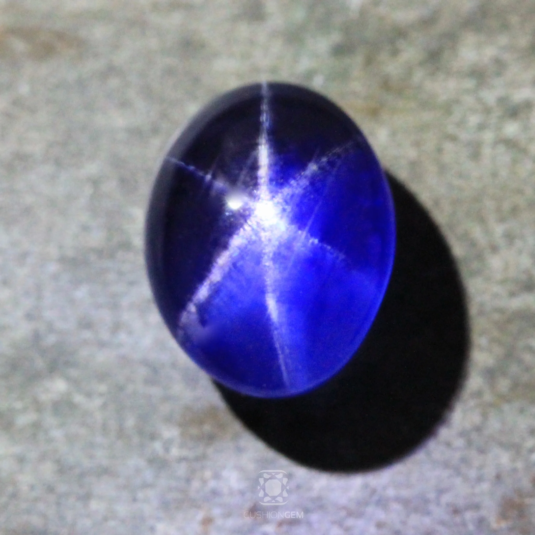4.52 Oval Un-heated Star Sapphire