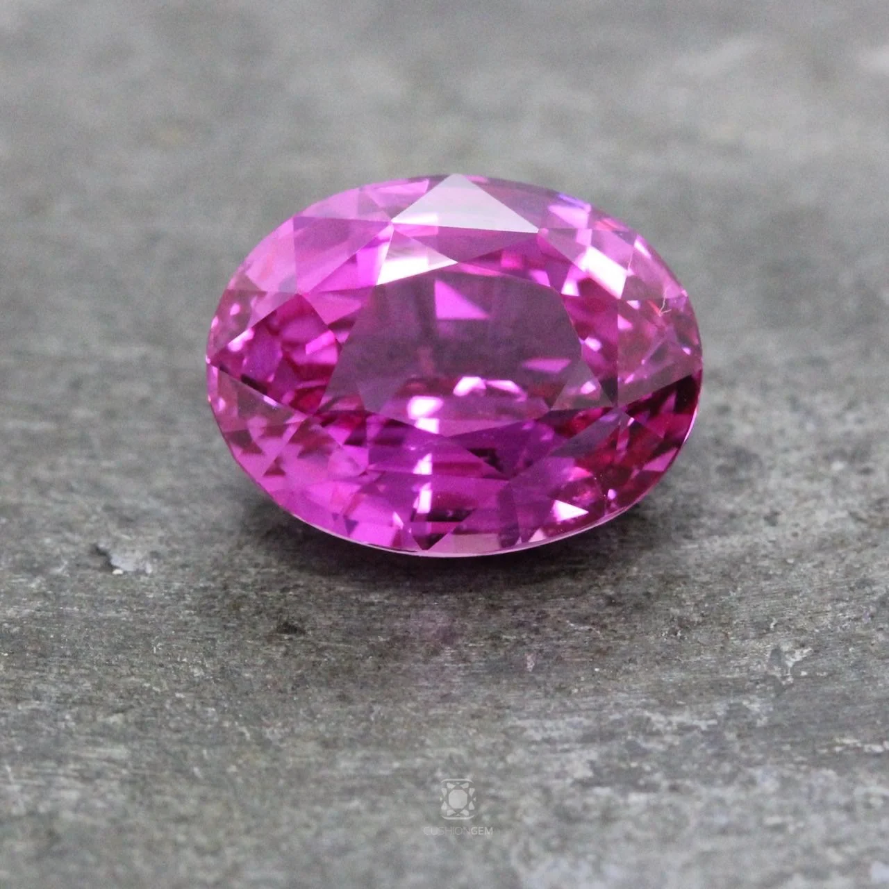 6.14 Oval Unheated Pink Sapphire