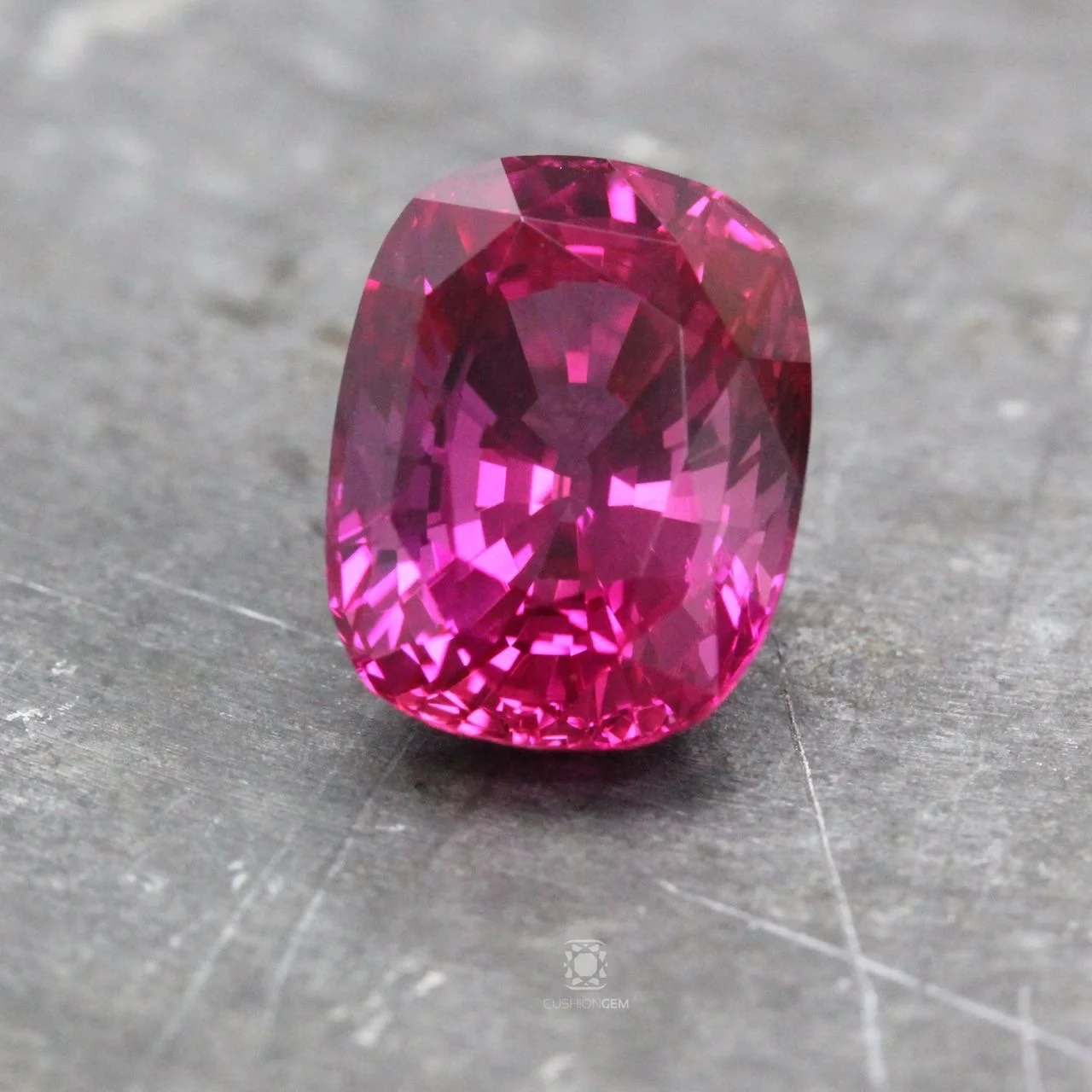 9.12 Cushion Pink Sapphire