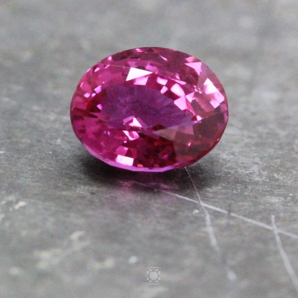 2.06 Oval Pink Sapphire