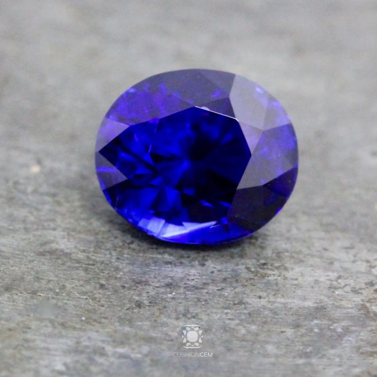 3.08 Oval Un-heated Sapphire