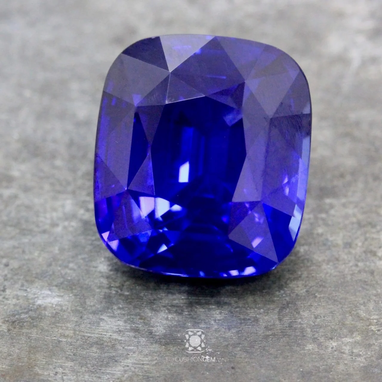 22.19 Cushion Un-heated Sapphire