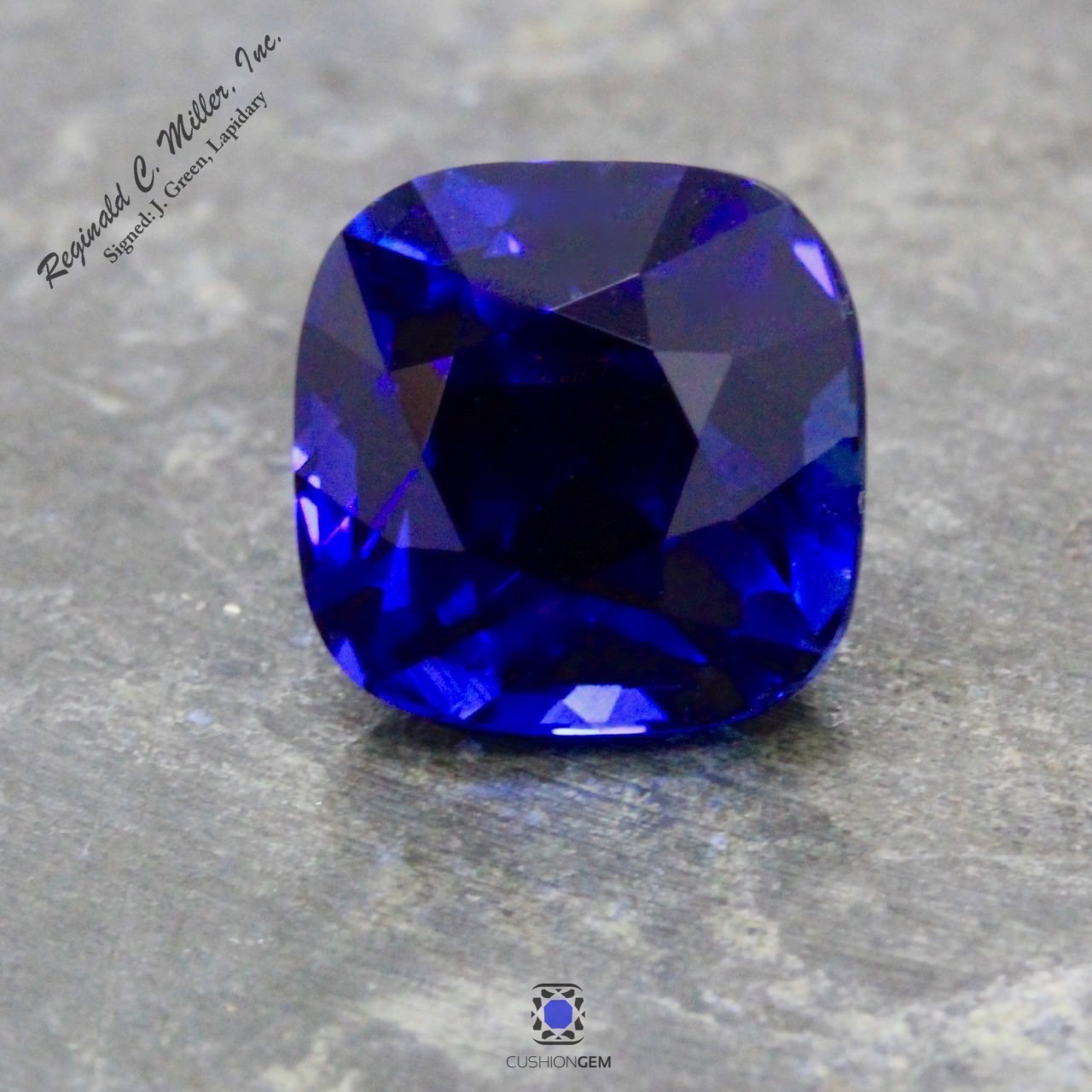 Natural Sapphire Emerald Cut 7 x 5mm Excellent Cut Purple Sapphire 1.195 Carat Loose Stone