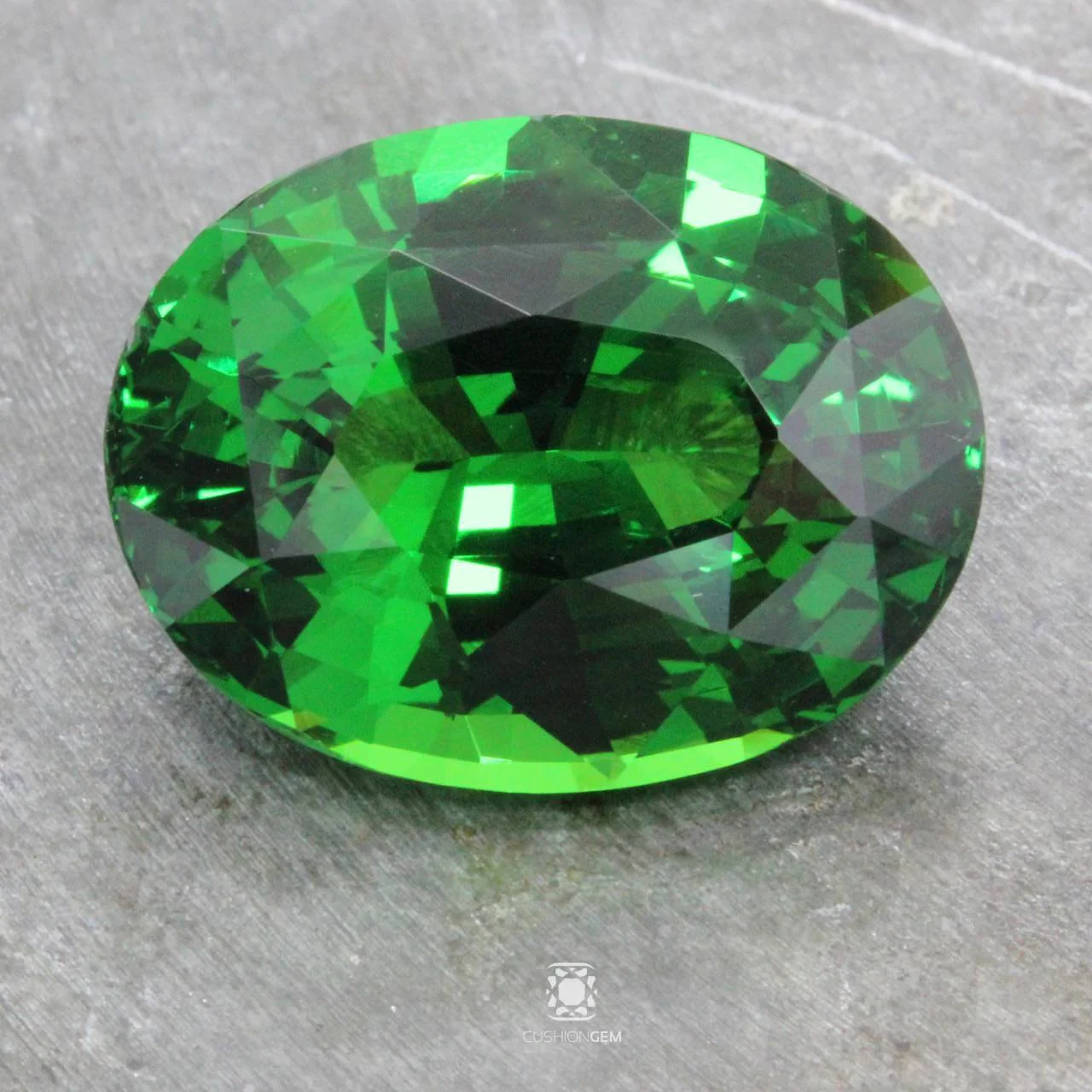 14.21 Oval Tsavorite Garnet