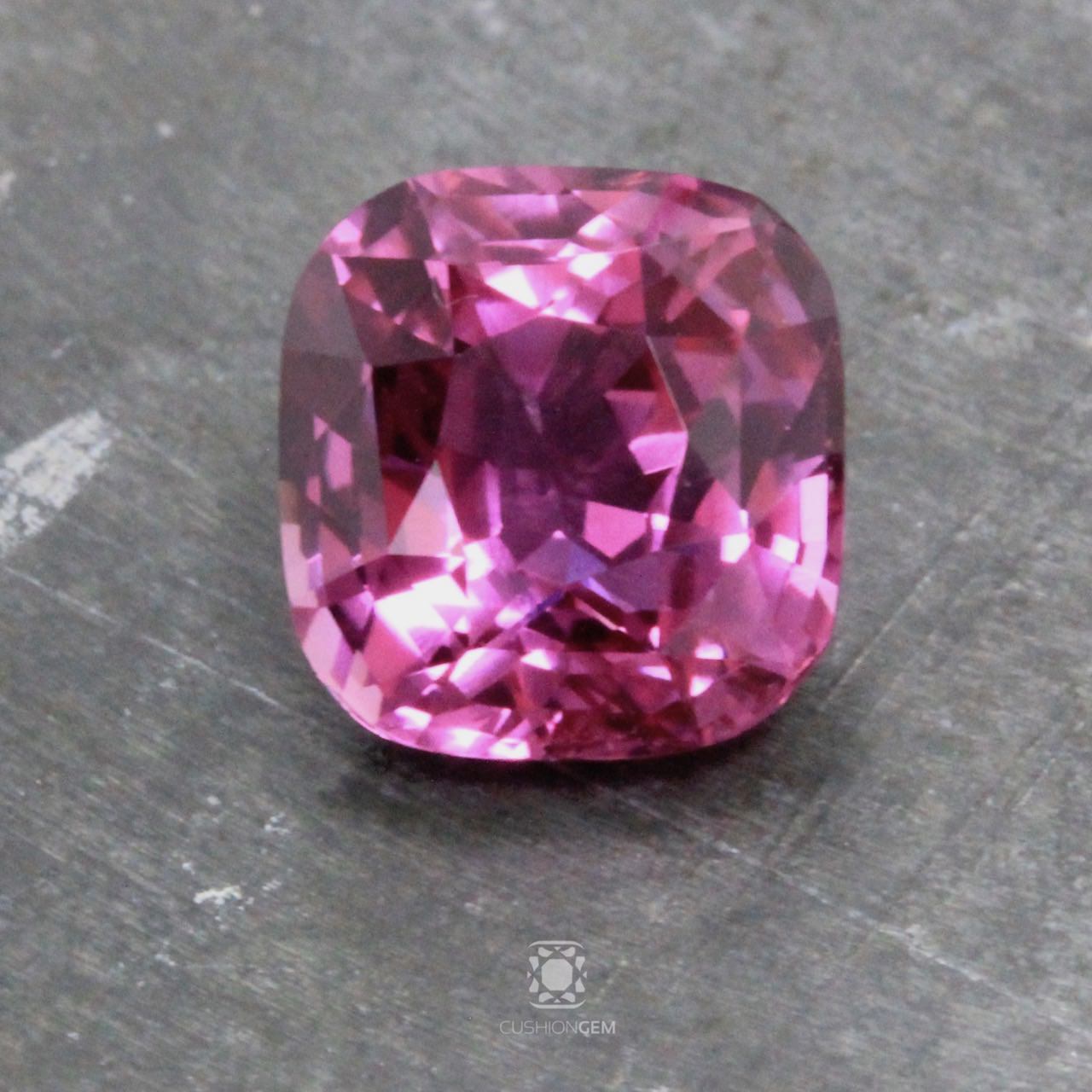 5.39 Cushion Un-heated Pink Sapphire