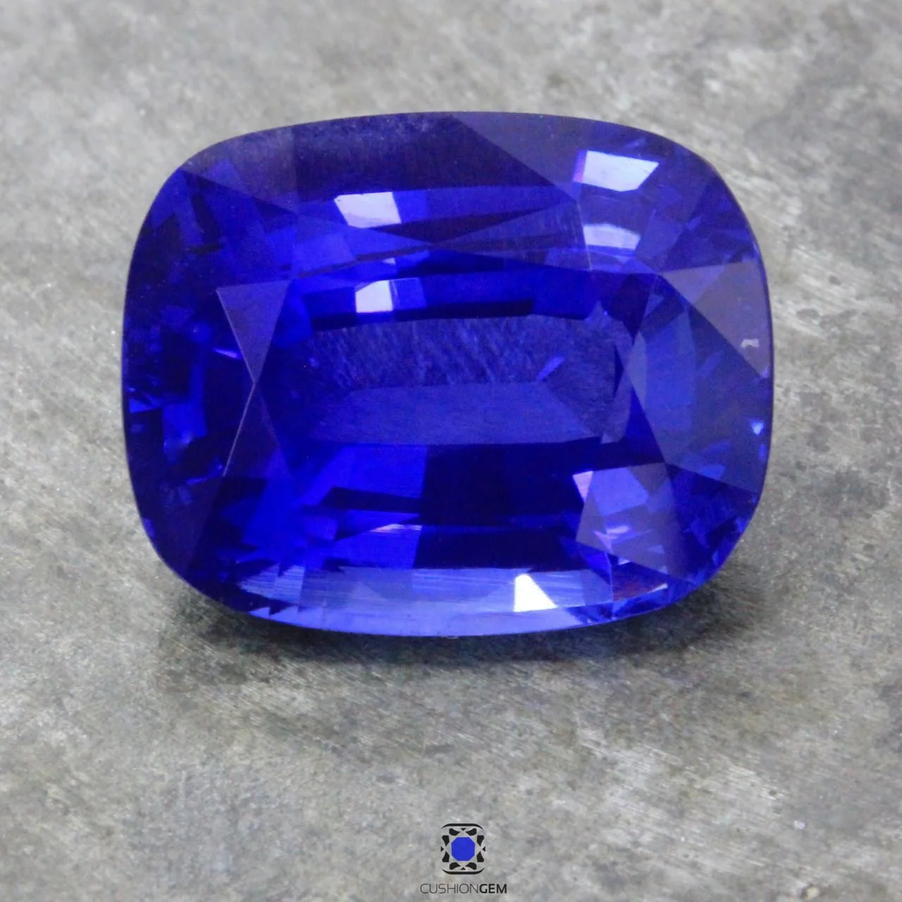 19.16 Cushion Un-heated Sapphire