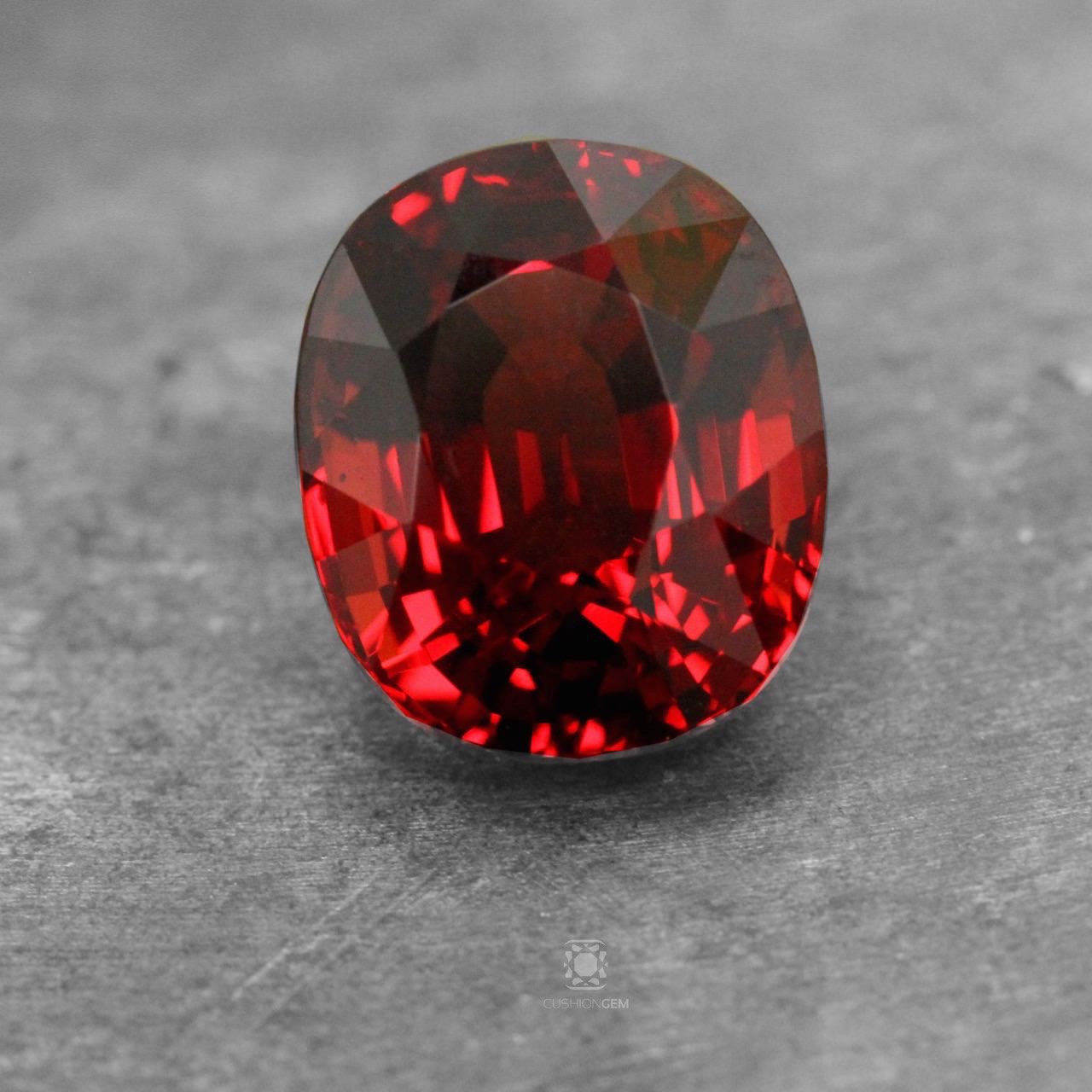 a 5 carat Burmese red spinel