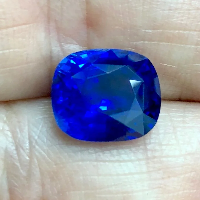 6.24 Cushion Un-heated Sri Lankan Sapphire