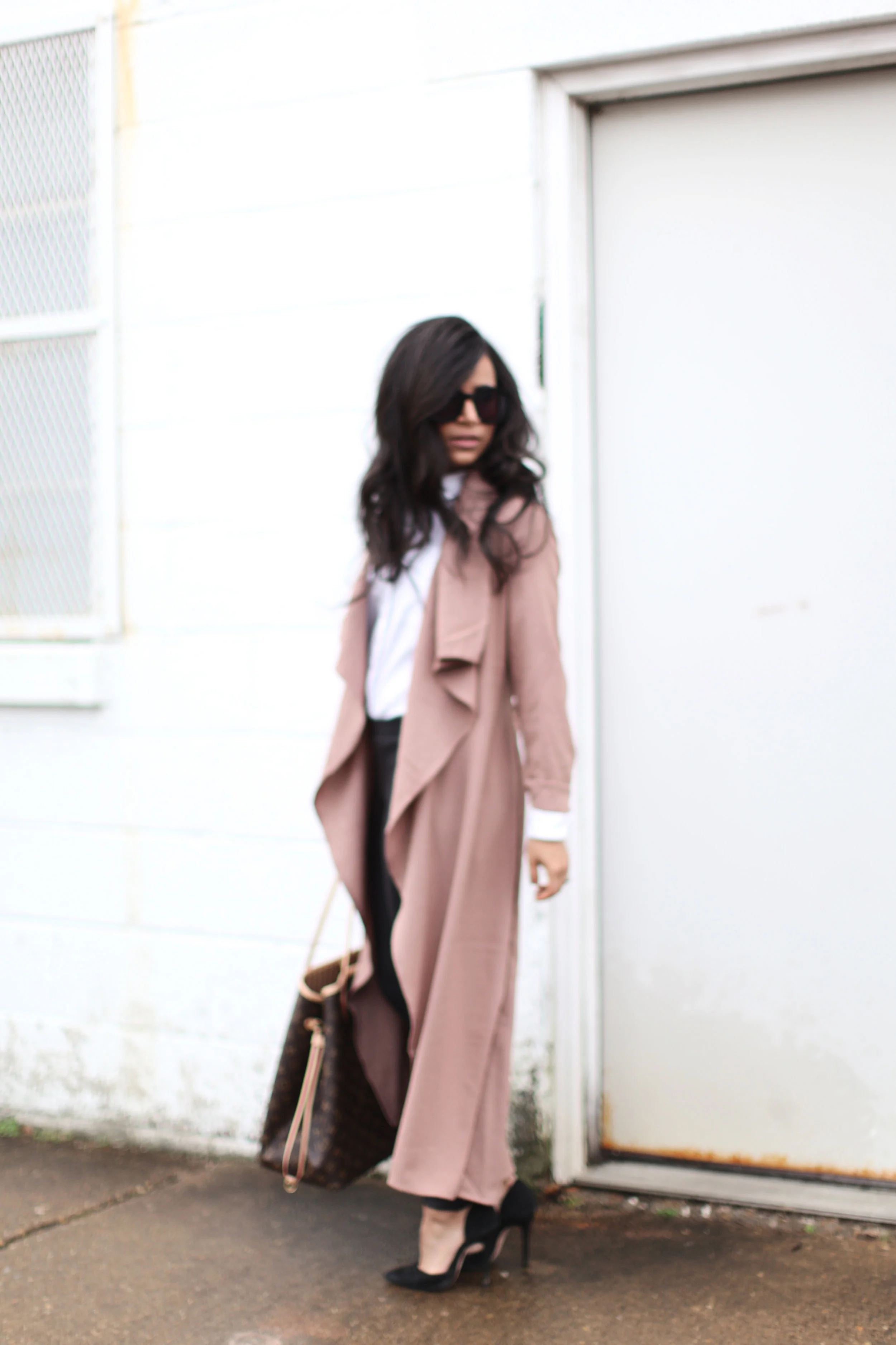 LONG SLEEVE DUSTER X MAKE ME CHIC