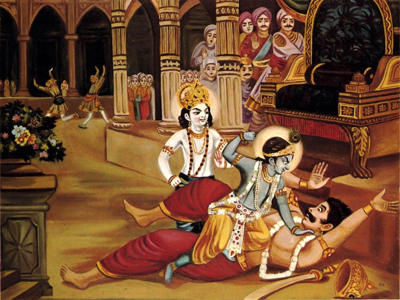 Kaṃsa’s demise