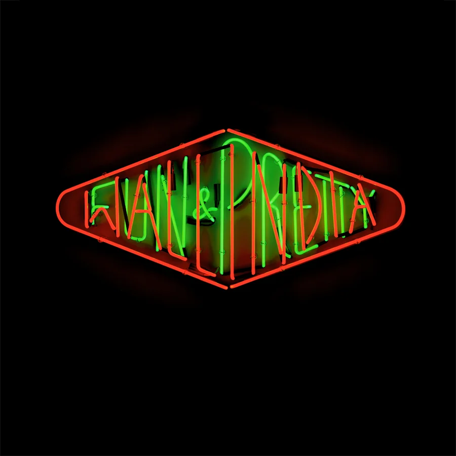 WALLINDIA / FUN & PRETTY, 19" x 41" x 6" Neon on cintra, 2014