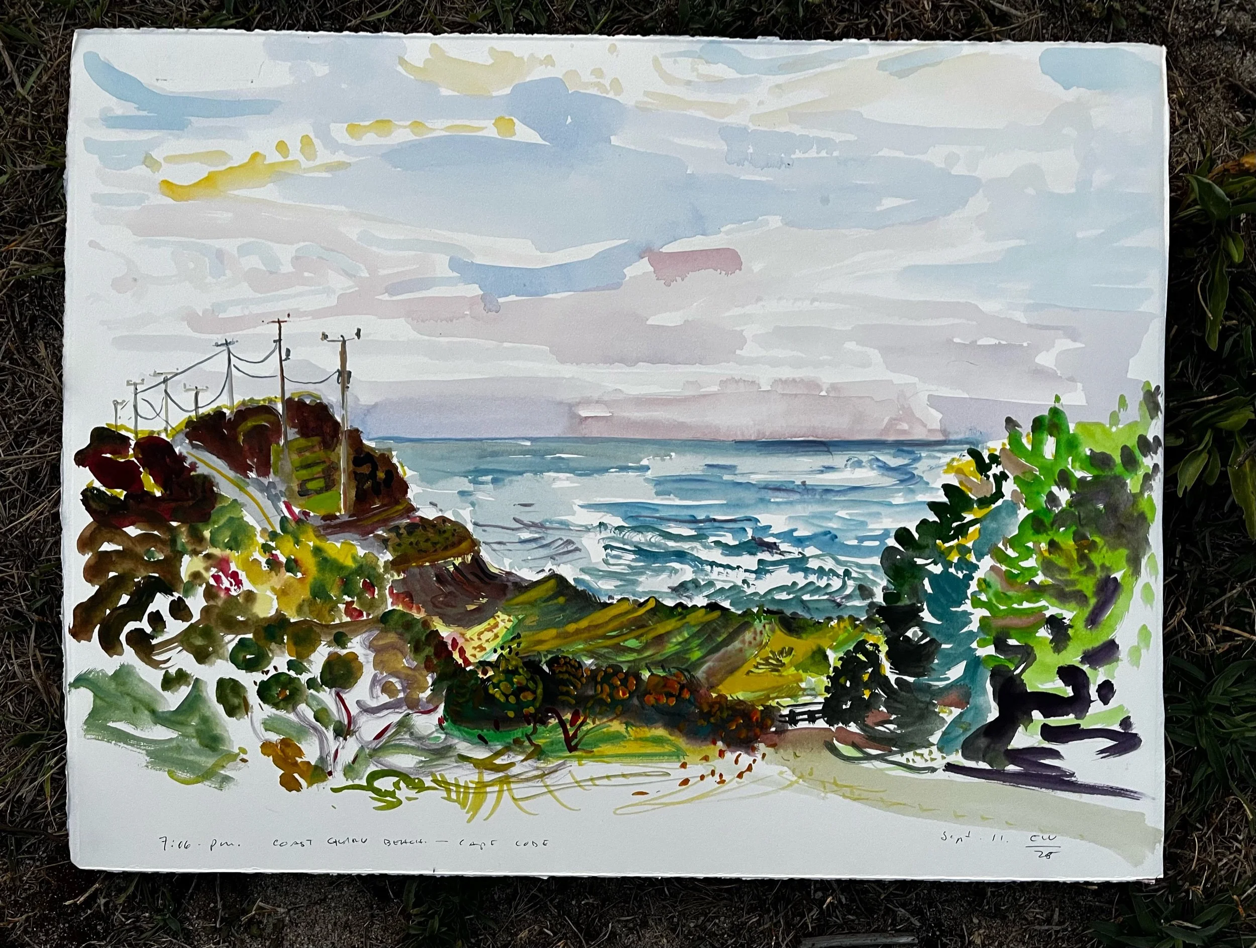 Evening, On the Way to Coast Guard Beach Sept 10, 2025