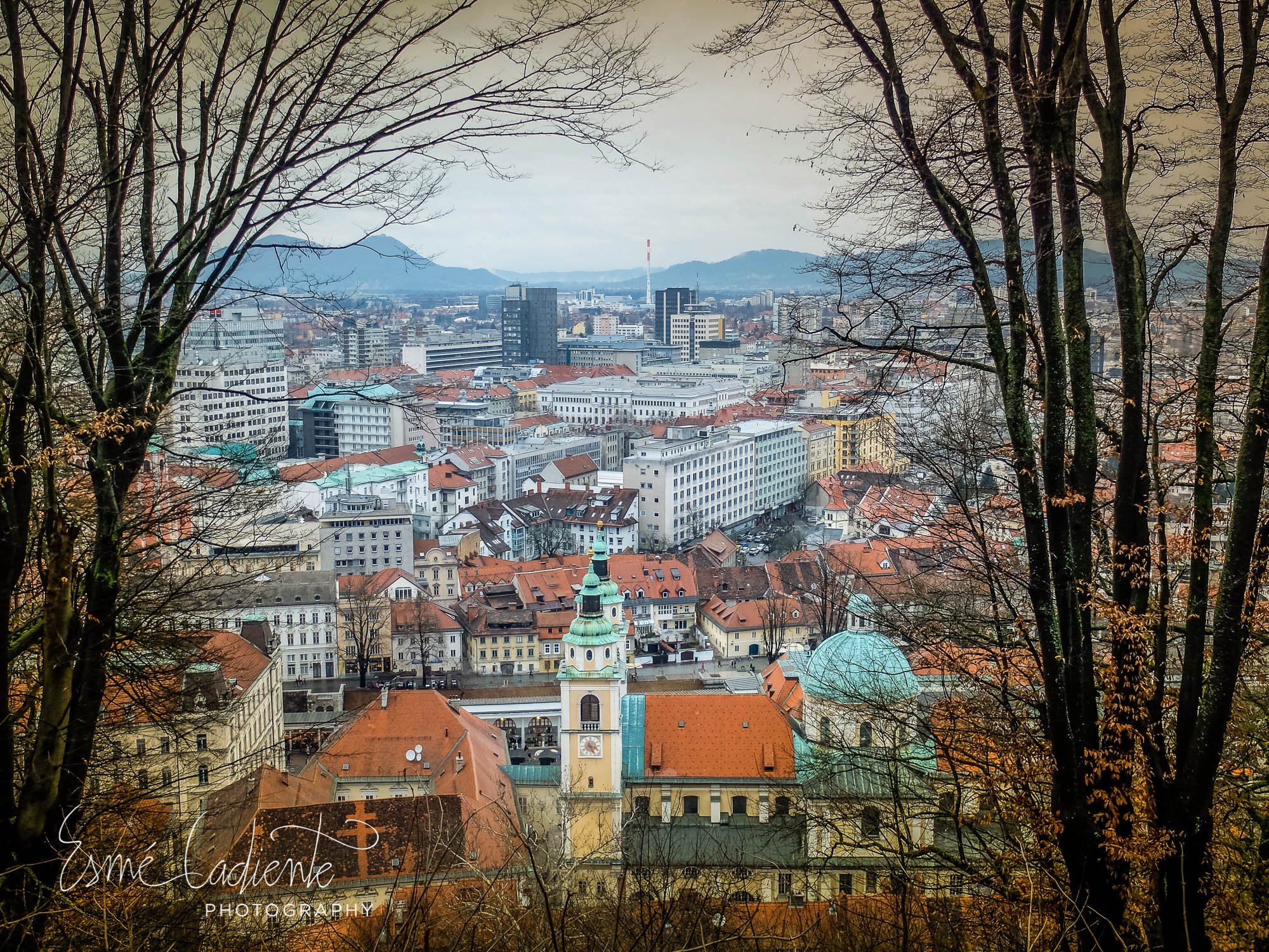  A view of Ljublijana 