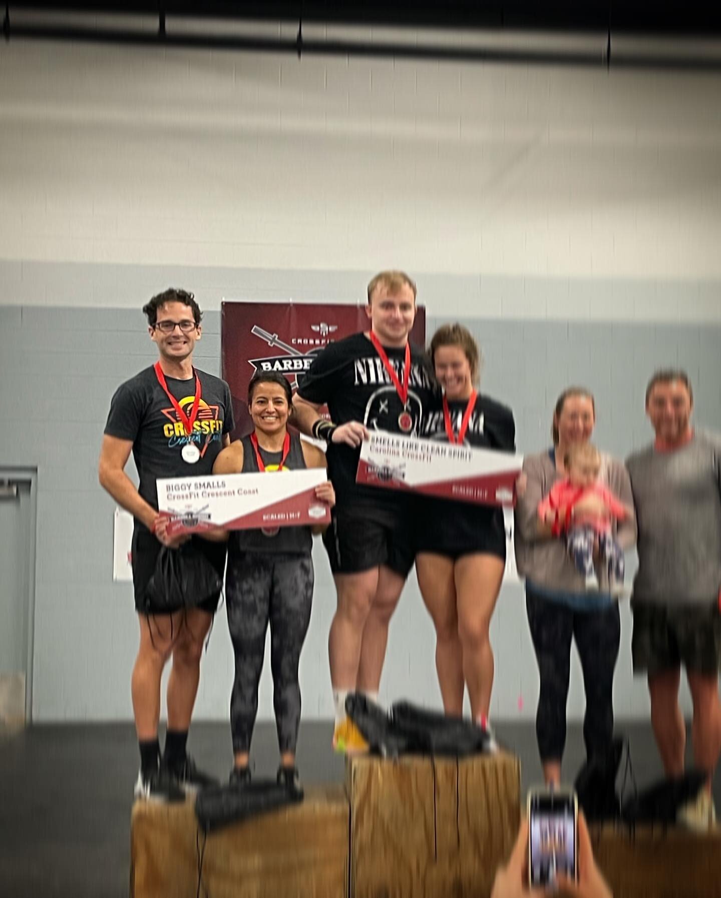 Congratulations to all our athletes who competed in CrossFit OSC&rsquo;s Barbell Rodeo III!! 

Extra congratulations to @dannyfedele and @gabi_leggett for their second place in the MF Scaled Division! 

Way to go @karakeith8 @jakgrid @dcussher @brock