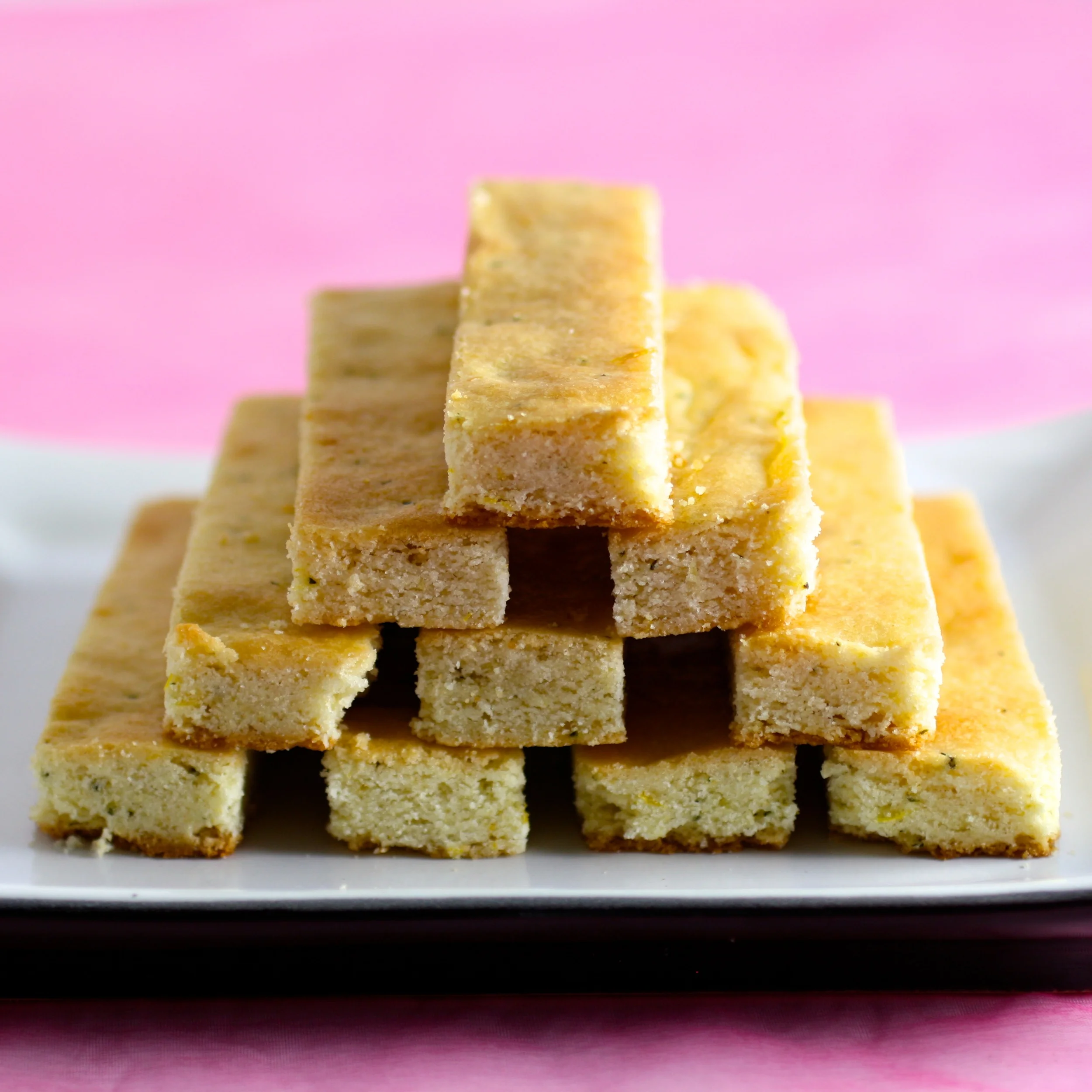 Meyer Lemon-Rosemary Bars