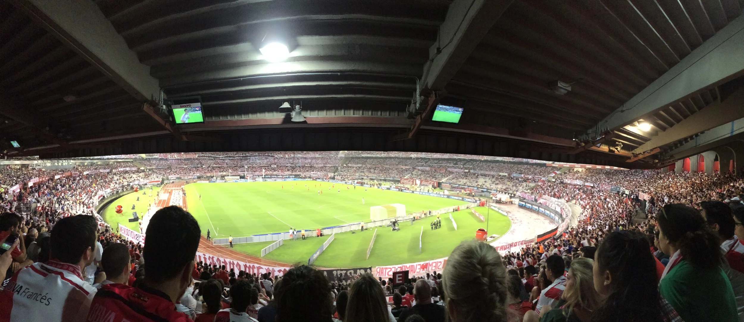 The atmosphere at these games is INSANE! 