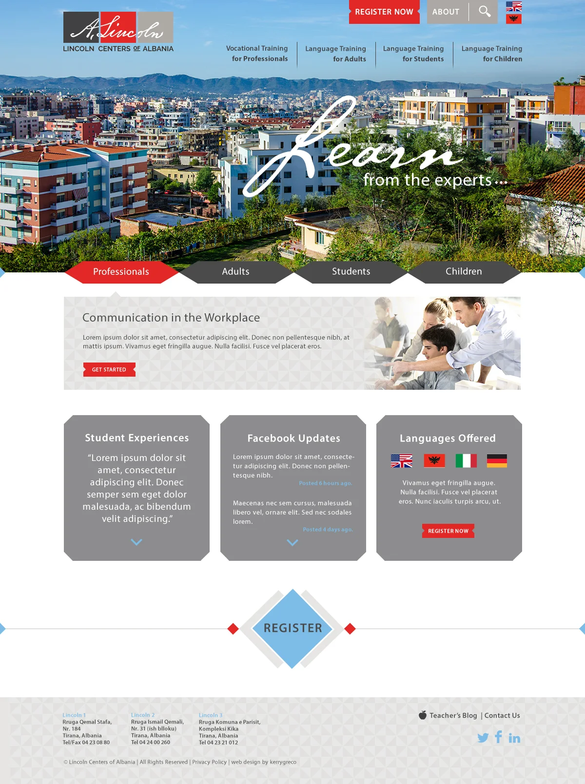  homepage 
