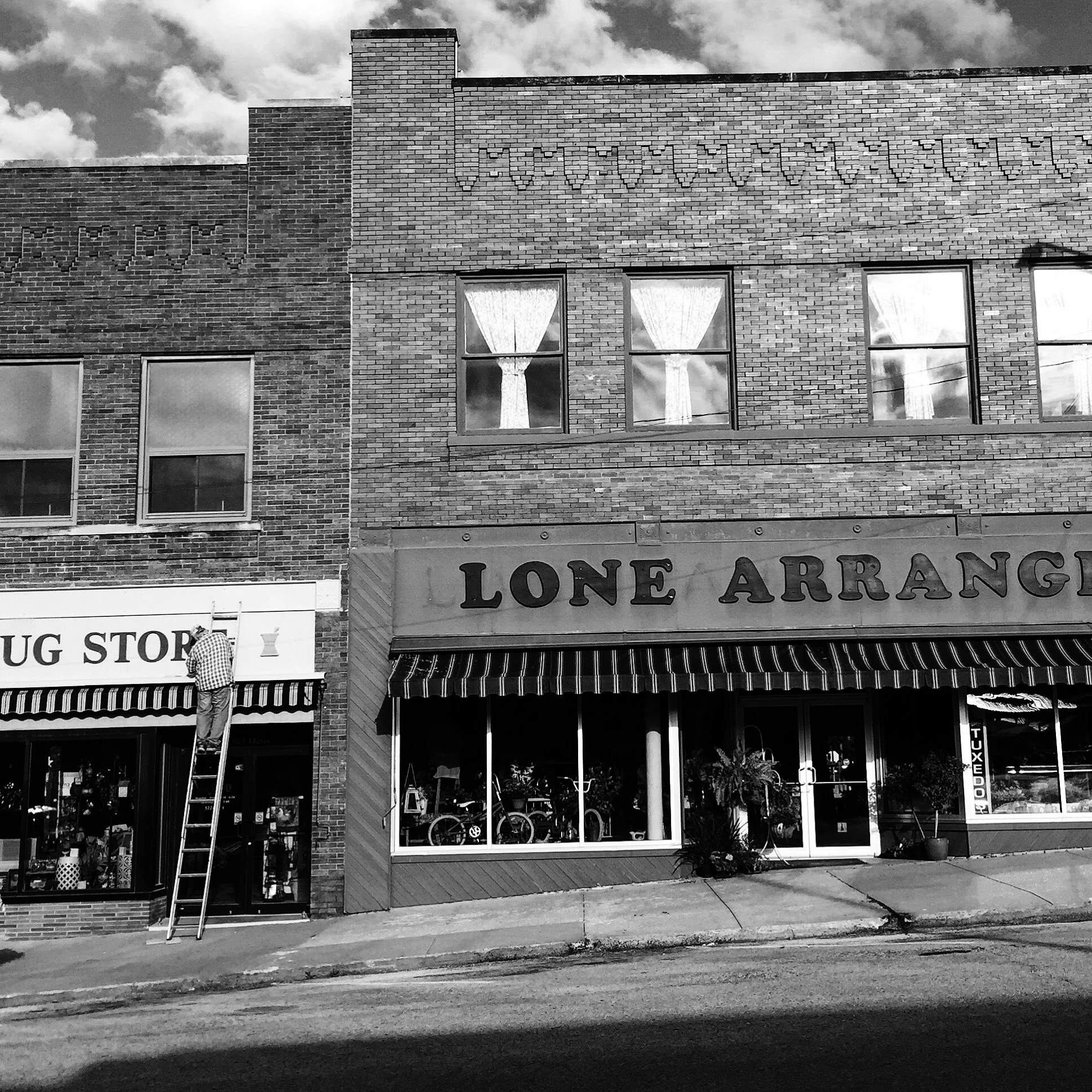 Corning, Iowa. Home of the best donuts. Not pictured: Donuts.