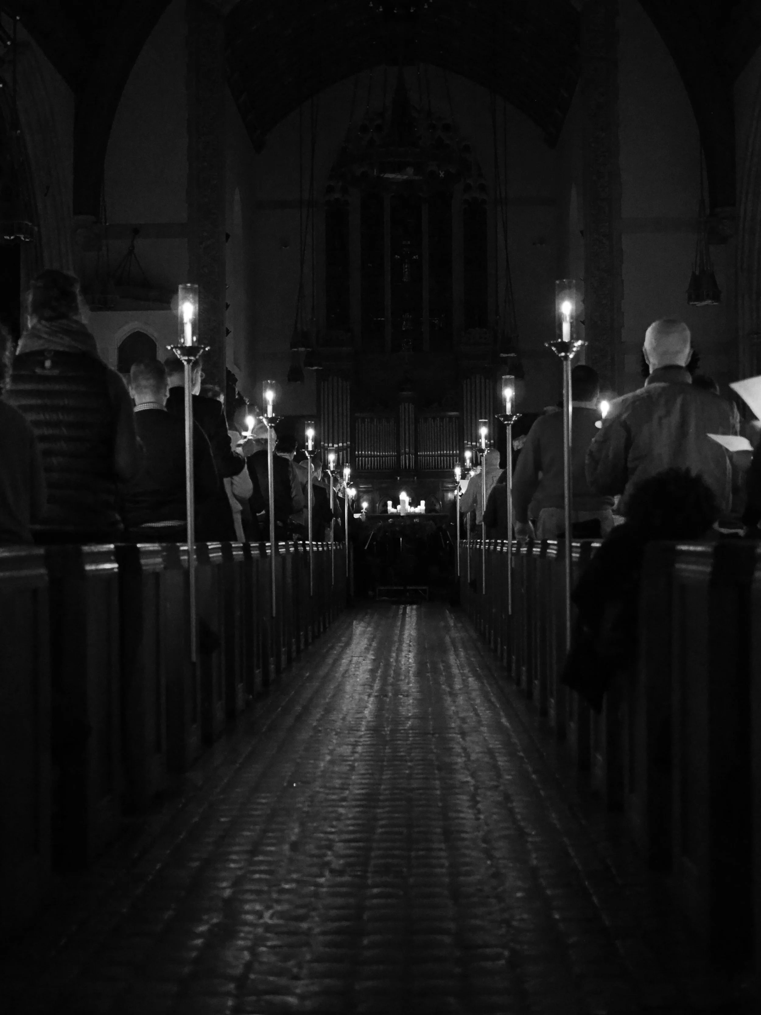 Christmas Eve Candlelight Service. Saint Paul, MN.