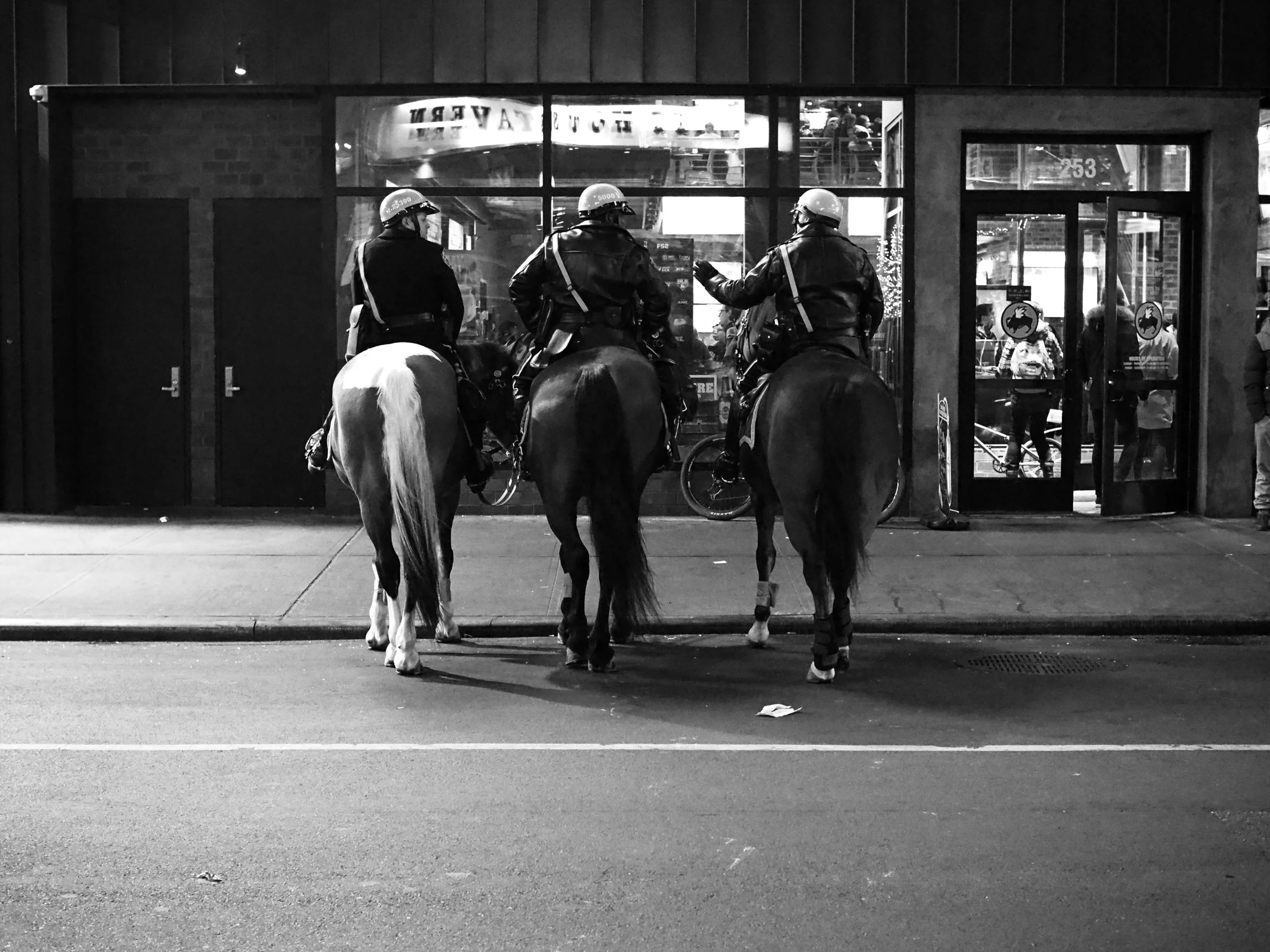 Line up. New York, New York.