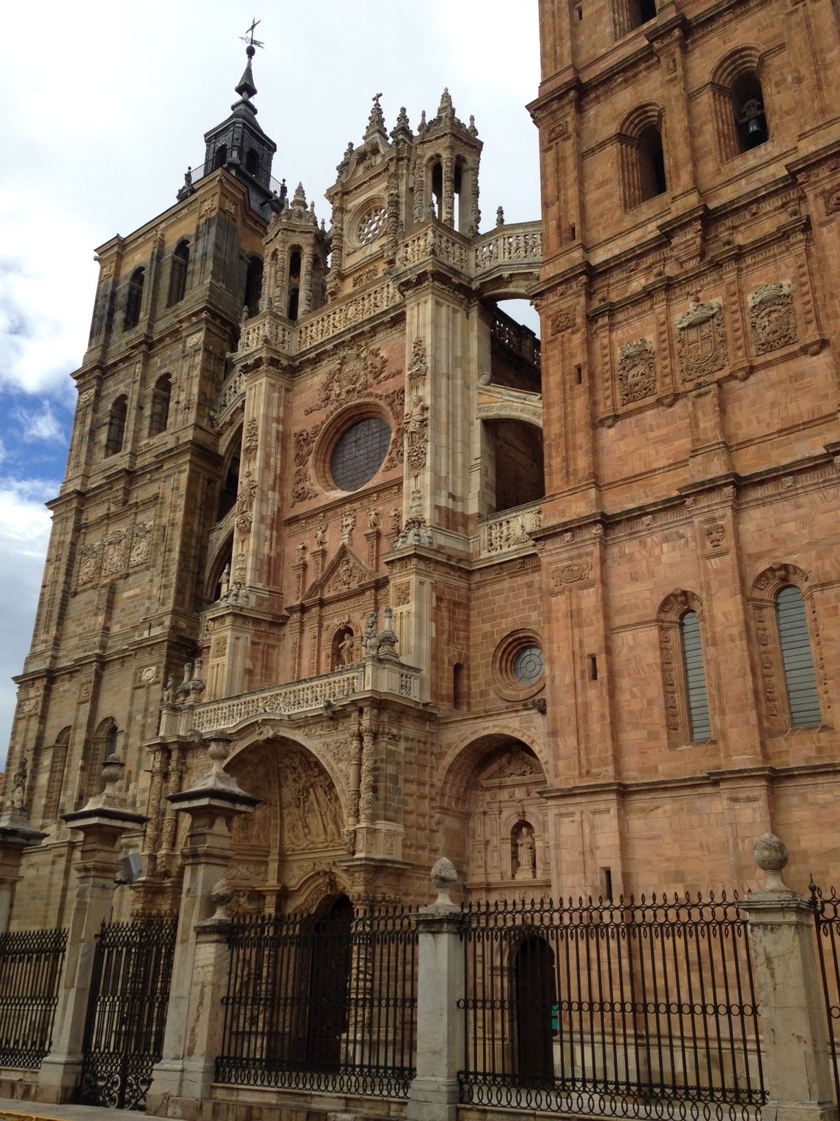 Astorga was lovely. With a beautiful cathedral too.