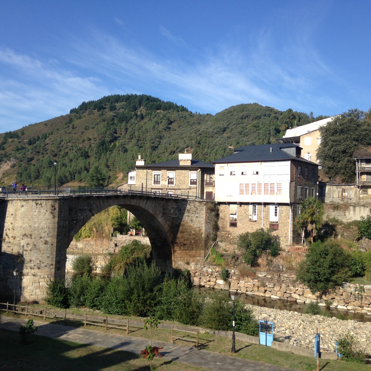 Leaving Villafranca