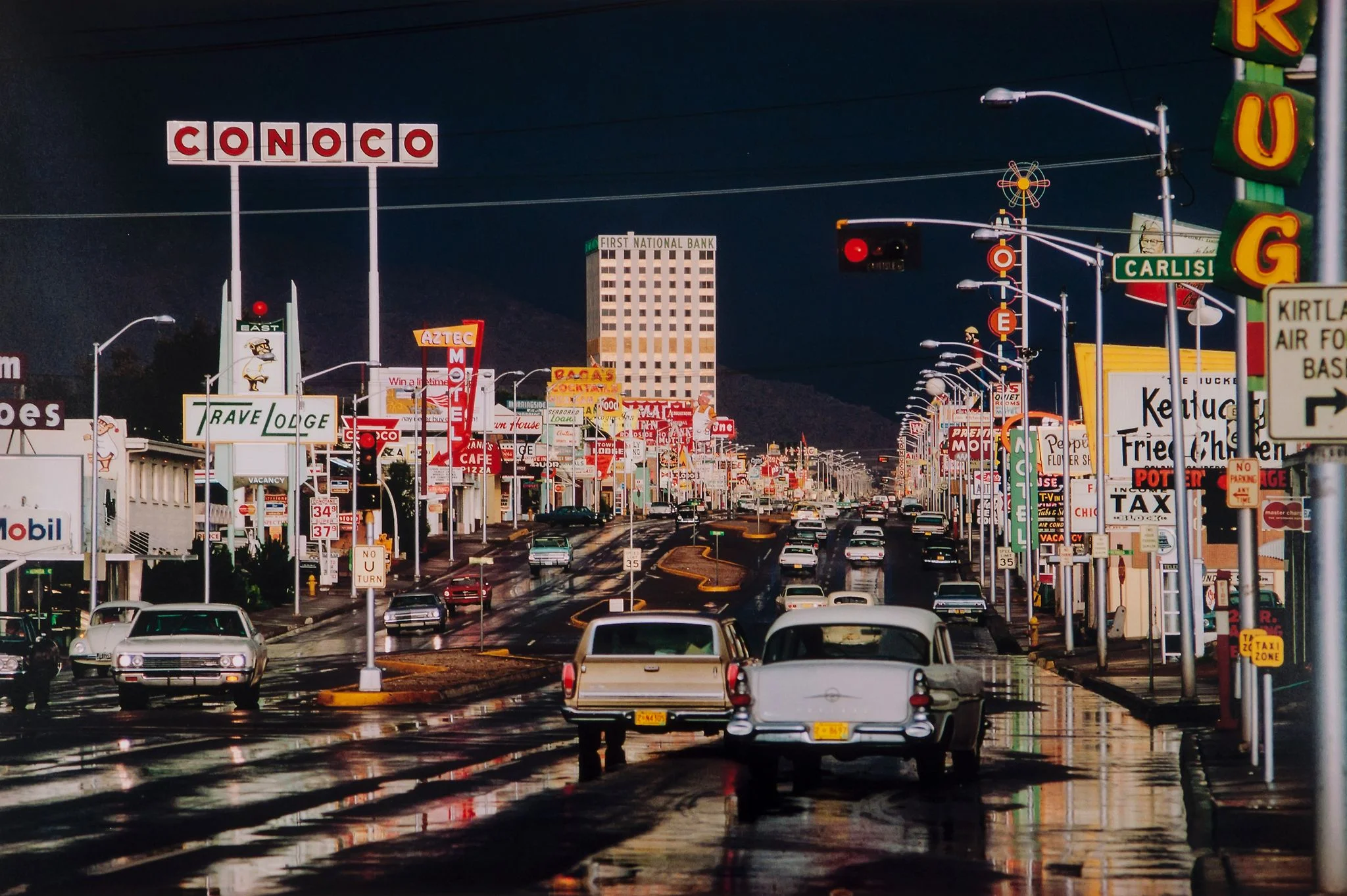 Route 66, Albuquerque, New Mexico, USA , 1969 Ernst Haas