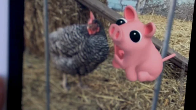 Rosa the Pig AR App