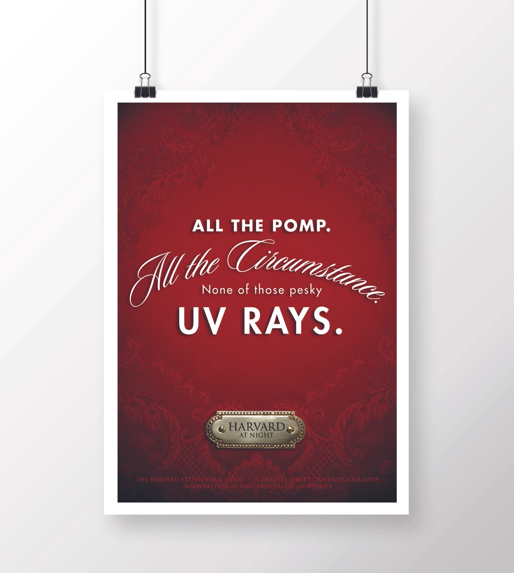 Harvard Extension School Poster