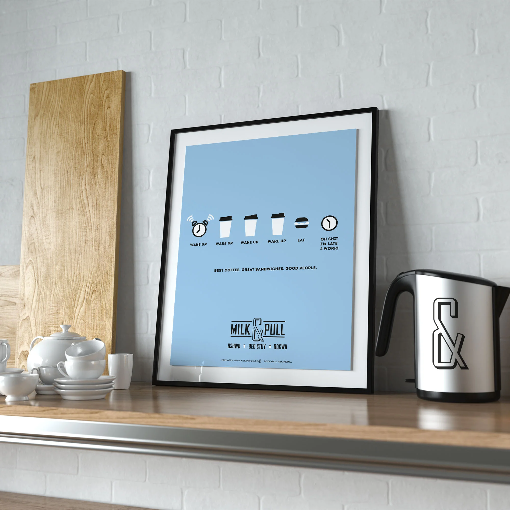 Milk & Pull - Poster